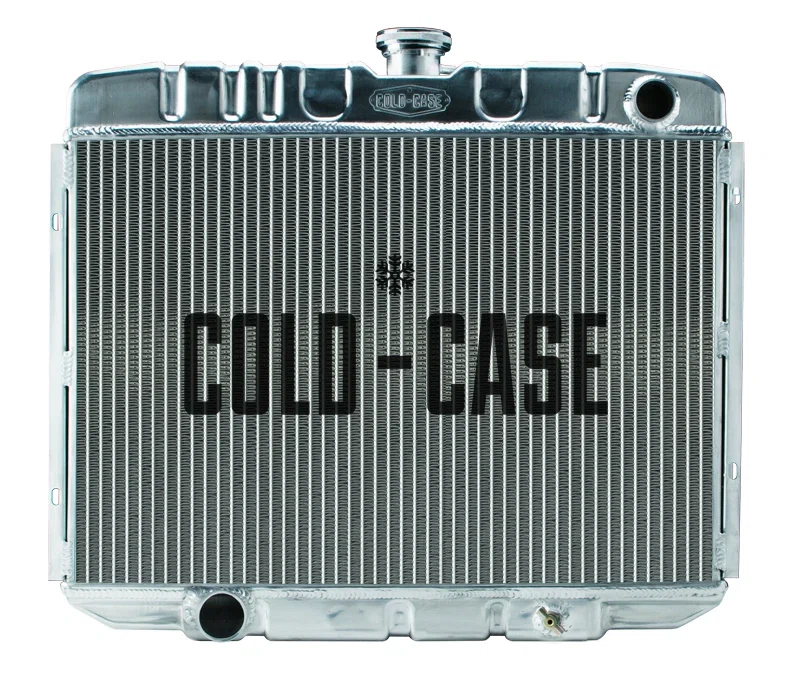 67-70 Mustang BB 24 Inch Aluminum Performance Radiator MT Cold Case Radiators